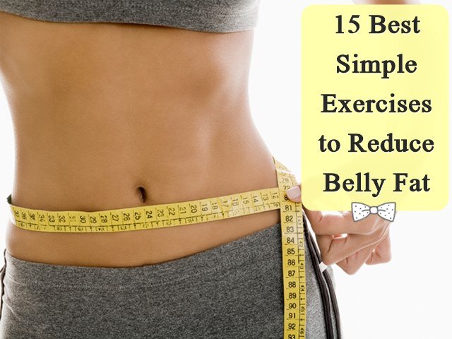 15 Best Simple Exercises to Reduce Belly Fat