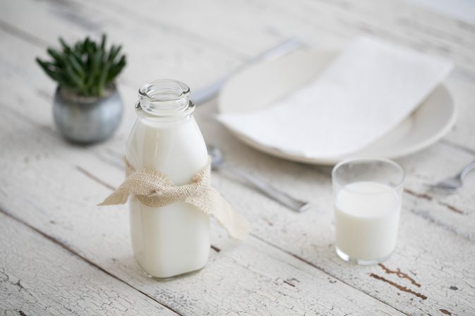 Swap whole milk for skim if you're concerned about heart disease